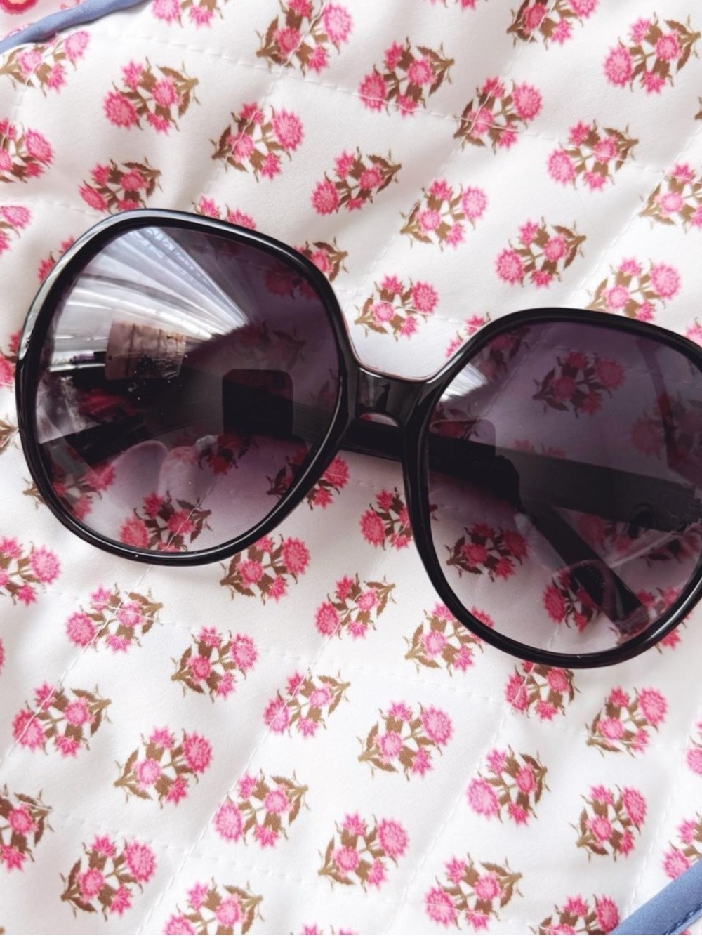 Vintage Style Oversized Round Boho Sunglasses